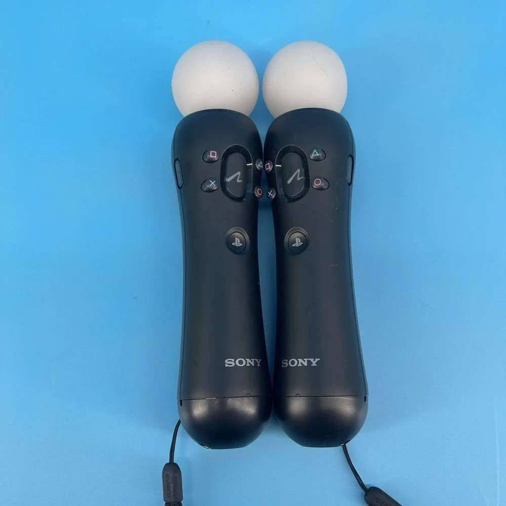 LOT OF X2 Sony PlayStation Move Motion Controller (CECH-ZCM1U) PS3 PS4 VR Game